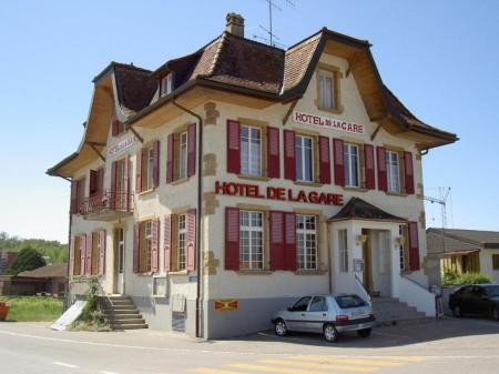 Hotel Hôtel de la Gare_winter Hotel Hôtel de la Gare_winter